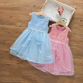 Batoľa Dievča Princezná Šaty Baby Girl Dress Pre 2-7 Rok Narodeniny, Krst Šaty Šaty Deti Strany, Oblečenie pre Deti, dievčatá