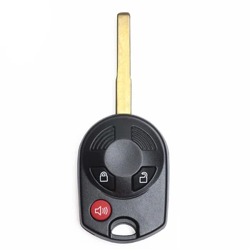 Keyecu 3 Tlačidlá Diaľkového Kľúča Vozidla púzdro pre Ford Escape Fiesta Transit Connect Focus C-Max 2012 2013 2014 OUC6000022
