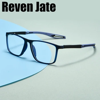 Reven Jate 1019R Okuliare, Rám Mužov Sport Style Okuliare Okuliare s čírymi Transparentné Objektív Krátkozrakosť, Optické