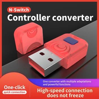 Bezdrôtový Prijímač Podporu Bluetooth Rukoväť Converter Adaptér pre Nintendo Prepínač PC PS5 PS4 Príslušenstvo