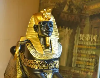 S a L Veľkosť Staroveké Egyptské Sfingy Stôl Ozdoby bytového zariadenia Dekor Suvenírov Egyptský Remesiel Vianočné Dekorácie