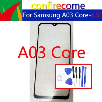 Vonkajší Displej Pre Samsung Galaxy A03 Core A032 Predné Dotykové Panel LCD Displeji Sa Sklenený Kryt Objektívu