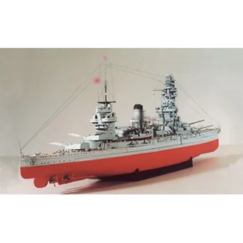 DIY Papier Model 1:250 lode fuso-trieda Bojové Japonské Námorníctvo Montáž Ručné Práce 3D Puzzle Hra, Deti Hračka