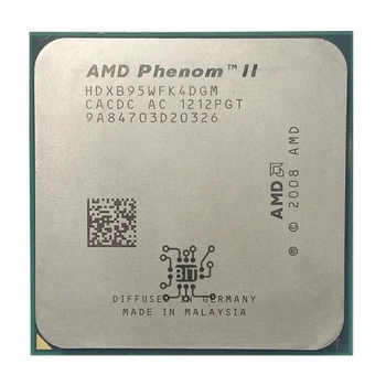 AMD Phenom II X4 B95 CPU/HDXB95WFK4DGM/HDXB95WFK4DGI 938Pin/3.0 GHz/6MB L3/95W Socket AM3,Sumu 945