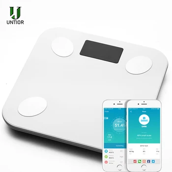 Telesnej Hmotnosti Kúpeľňa Váhy Podlahy Vedeckých Inteligentné Elektronické Digitálne Hmotnosť telesného Tuku Zdravie Rovnováhu Bluetooth APP Android Rozsahu
