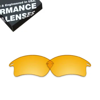 Millerswap Náhradné Šošovky pre Oakley Rýchlo Bunda XL slnečné Okuliare Jasné, Žltá (Objektív Iba)