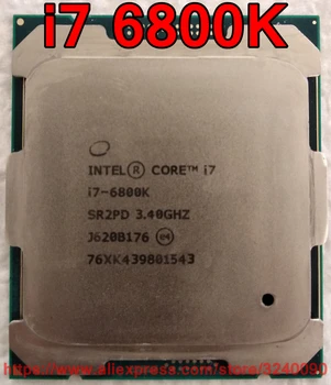 Pôvodné CPU Intel CORE i7 i7 6800K Procesor i7-6800K 3.40 GHz 15M 6-Jadrá Socket2011-3 doprava zadarmo