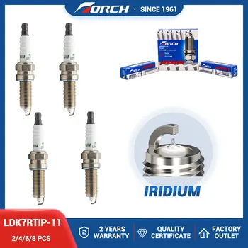 Pôvodné Irídium Platinum Spark Plug POCHODEŇ LDK7RTIP-11/1884611070 pre Sviečka SILZKR7B11 Šampión RER10WMPB4 Denso VXUH22I