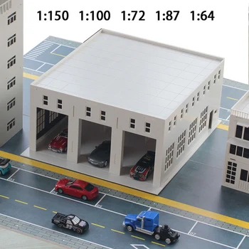 miniatúrne Piesku tabuľka materiál Garáž Auto umyváreň Továrne, Dielne, Skladu, Montáž model ozdoby 1:150/100/87/72/64