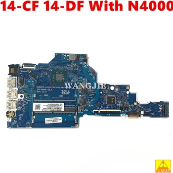 Používa sa Pre HP 14-CF 14-DF 14-NAR-GLK TPN-I130 Notebook Doska S N4000 64GeMMC L24458-601 L24458-001 L23190-001 6050A2993001