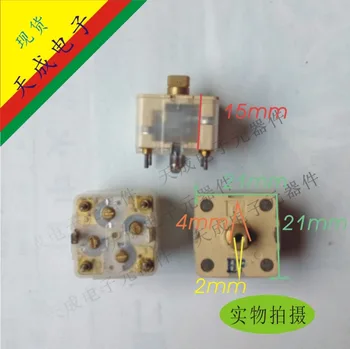 PVC tenký film premennej kondenzátor 443HF zadnej strane vloženie inštaláciu Rádia laditeľné kondenzátor 21*21*15 mm