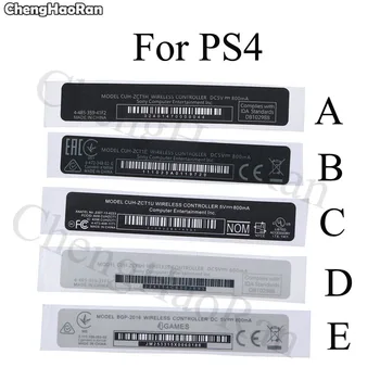 ChengHaoRan 1pcs Pre PS4 Opravu Časti bývanie Shell Slim Späť Štítok Nálepka pre PS4 Radič Štítok Späť Paster vyhl ' adajte