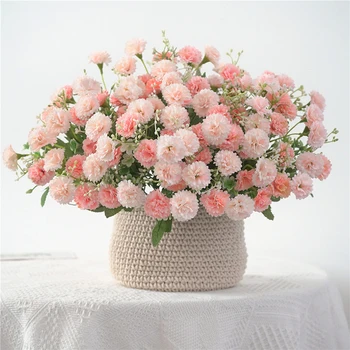 31 cm Strúčik Umelé Kvety, Kytice Lacné Falošné Kvety Pre Domáce Svadobné Dekorácie Vnútorné