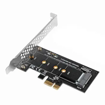 M. 2 NVMe SSD Express Karty PCIE 3.0 X1 M Tlačidlo Converter Adaptér Externé SSD Podporu 2230,2242,2260,2280 pre Samsung PM961