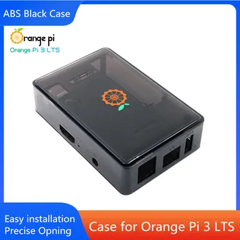 Pôvodné Orange Pi 3 LTS ABS Black Prípade Transparentné ABS Materiál, Jednoduchá inštalácia Presné Otvorenie Shell pre OPI 3 LTS