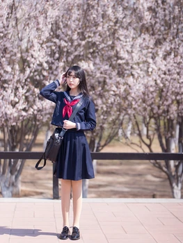 Japonských Študentov Tašky Kabelky Vysokej Škole Študenti JK Jednotné Taška Unisex Tašky cez Rameno, program Messenger Tašky PU Kožené Pre Ženy