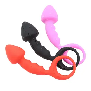 Silikónový Análny Plug Korálok Hračky Pokožke Pocit Dildo Dospelých, Sexuálne Hračky pre Mužov Zadok Plug Sex Produkty Č Vibrátor Sexuálne Hračky pre Ženy