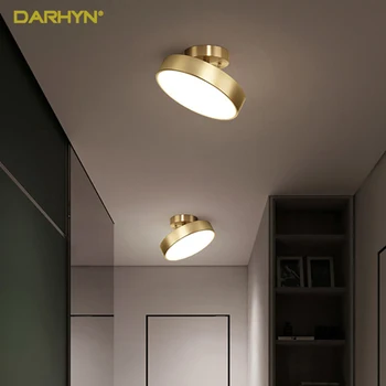 Moderné LED Stropné Svietidlá Nodic Domova Príslušenstvo Pre Spálne, Obývacia Jedáleň, Chodby, Lampy Kolo Medi Dekor Zariadenie