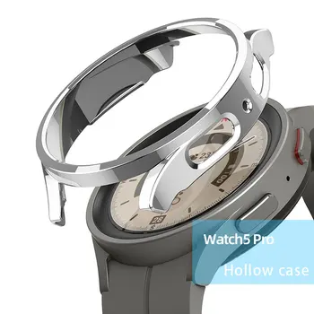 Mäkké Hodinky puzdro Pre Samsung Galaxy Watch 5 Pro 45mm, Č. Screen Protector Nárazníka Ochranný Kryt, Galaxy Sledovať 4 Classic 42 46 mm