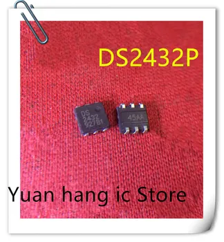10pcs/veľa DS2432 DS2432P 1k-Bitovom Chránenom 1-Wire EEPROM s SHA-1 Motor IC SOJ-6