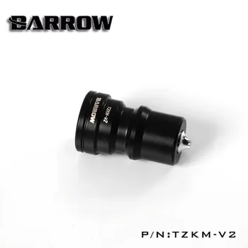 Barrow TZKM-V2 black silver vodné chladenie armatúry, tesniaci rýchlo spojky plug