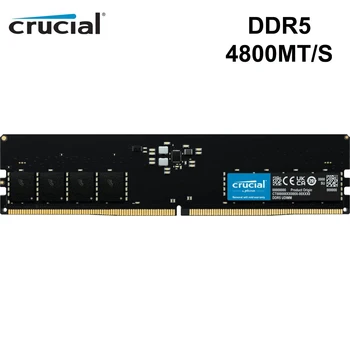 Rozhodujúce 8G RAM 16 G 32 GB DDR5 4800MHz PC Desktop Počítač Pamäťový Modul CL40 UDIMM Originálu z Micron Čip