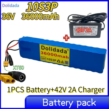 36V 36000mah 10s3p batérie 600W 42V 18650 batéria pre Xiao m365 Pro klince požičovňa skútrov s vstavaným-in 20A BMS+nabíjačka