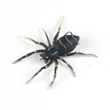 POETRYYI Spider Mäkké Návnady 8cm 7g Silikónové Umelé Návnady Softbait Láka Weedless Rybárske Lure s Realistický Dizajn