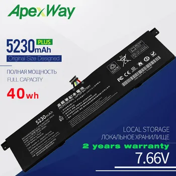 ApexWay 7.6 V 5230 mAh R13B01W R13B02W Nový Notebook Batéria Pre Xiao Mi Air 13,3