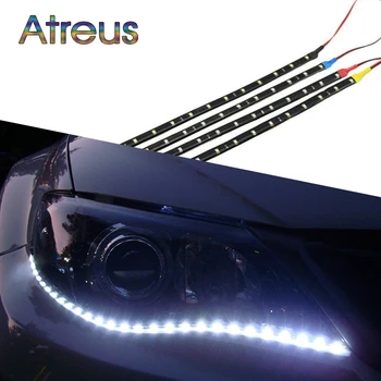 Atreus 2X Auto, LED Svetlo sa Vyzliekli Pre Hyundai i30 ix35 Opel Lada granta MG príslušenstvo Biela SMD Dekorácie Svetla Bar Šasi Lampa