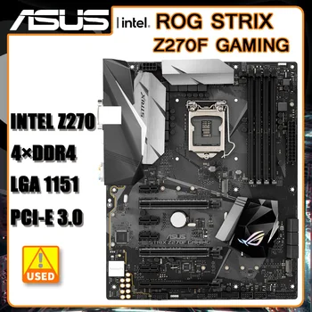 LGA 1151 základná Doska ASUS ROG STRIX Z270F HERNÉ DDR4 64GB PCI-E 3.0 M. 2 PCI-E 3.0 M. 2 USB3.1 SATA III ATX