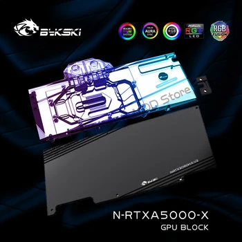 Bykski N-RTXA5000-X Grafická Karta Vodný Blok Pre Leadtek RTX A5000 grafickú Kartu,GPU Chladič VGA Chladič