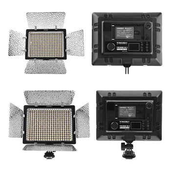 Fosoto YN-300III Fotografické Stmievateľné Osvetlenie Lampa Video Kamera, Foto LED Svetlo s Bezdrôtové Diaľkové Ovládanie pre Streaming