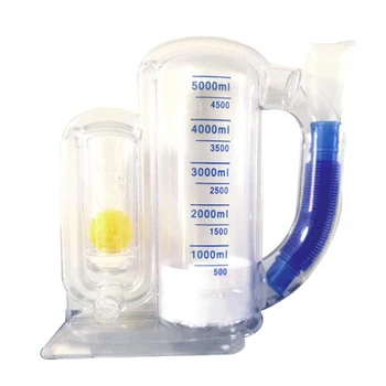 5000ml Prístroje Kapacita Dýchanie Tréner Pľúc Exerciser Spirometer