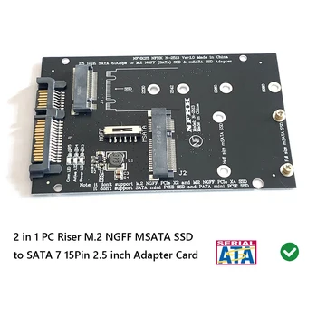 Stúpacie Karty M. 2 NGFF mSATA SSD 2,5