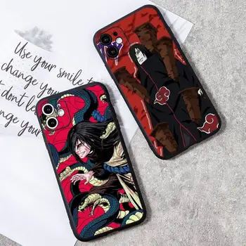 Naruto Orochimaru Telefón puzdro Pre iphone 14 Plus 13 12 Mini 11 Pro XS Max X XR Kryt