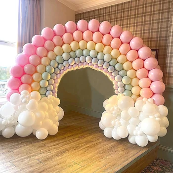 Rainbow Balón Garland Arch Auta Globálne Macaron Latex Ballon Narodeninovej Party Dekor Deti Výročie Pozadí Baby Sprcha