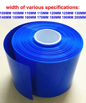 1 kg Lítiová Batéria Polymer Batéria Špeciálne PVC Teplom Zmraštiteľná Hadica Batérie Pokožky Teplom zmršťovacie Batérie Balenie Izolačné Fólie