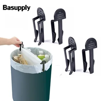 Basupply 4pcs/veľa Praktické Plastové Odpadkové Vrecko Klip Pevného Odpadu Bin Taška Držiteľ Odpadu Klip Koša Svorka Kuchynské pomôcky