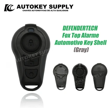 DEFENDERTECH Fox Top Alarme Automotivo Tlačidlo Shell Šedá AutokeySupply AKBPS112