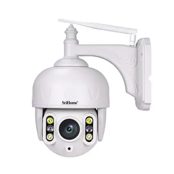 Srihome SH028 1080P 5MP Wifi IP Kamera Wifi Vonkajšie Nočné Videnie Smart Home Security Kamera Video CCTV Kamery
