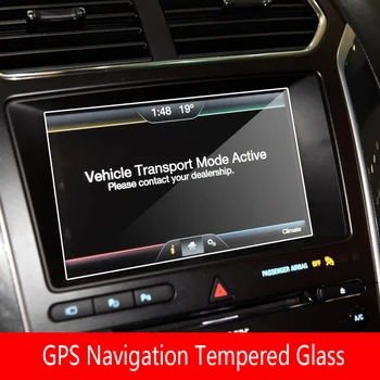 8 Palcový Auto Screen Protector Ocele Ochranný Film Auto GPS Navigácie Tvrdené Sklo na Ford Explorer Roky 2013-2017 Auto Príslušenstvo