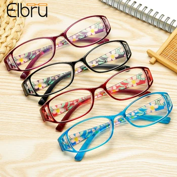 Zilead +1,0 až +3.5 Okuliare na Čítanie Okuliare Proti Blue-ray Ultralight Glasss Kvet Presbyopia Lacné Okuliare Pre Mužov, Ženy