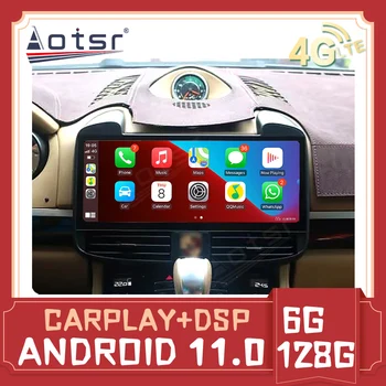 6+128GB autorádia Android 11.0 Audio Pre Porsche Cayenne 2010-2016 AutoRadio CarPlay GPS Multimediálny Prehrávač Navi Stereo Hlava Jednotky