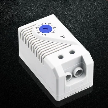 Snímač Mechanický Termostat Prepínač Pripojenie Mini Jednoduché Ovládanie Kompaktný Regulátor Teploty Ohrievača Kabinetu Filter, Ventilátor Domov