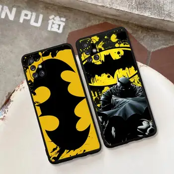 DC Superhrdina Batman Telefón puzdro Pre Samsung Galaxy Note 20 Ultra 7 8 9 10 Plus lite M31S M30S M51 M21 Mäkké Pokrytie