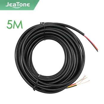 JeaTone Tuya smart Video interkom Predĺžiť Kábel 4x0.12 mm 5 metrov Pocínovaného medeného Drôtu doprava Zadarmo