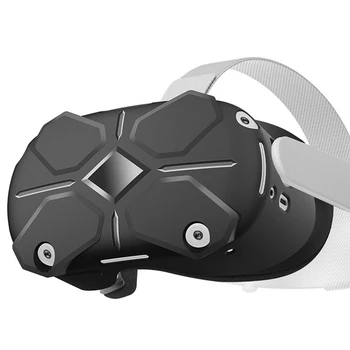 Silikónový Ochranný Kryt púzdro Pre Oculus Quest 2 VR Headset Hlavu Kryt Proti Škrabancom Za Oculus Quest 2 VR Príslušenstvo