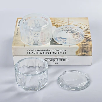 DIY Transparentné Šperky Úložný Box Crystal Epoxidové Živice Formy Šperky Organizátor Jar Domova Jasné, Držiak na Pero, Silikónové Formy