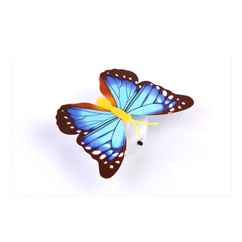 1pcs Svetelný Farebné Meniace Motýľ LED Svetlá na Čítanie Stenu, Nálepky Kreatívne Domáce Party Dekor Svadobné Party Deti Darčeky